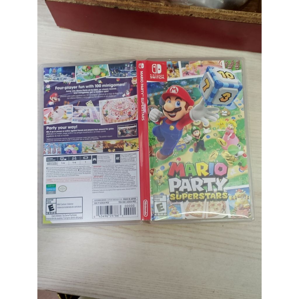Kaset Nintendo Switch Mario Party Superstar