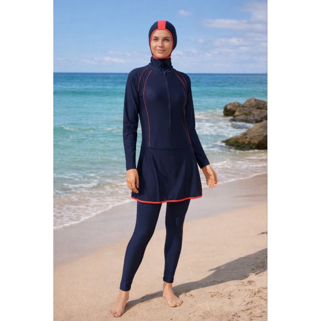 SPORT CLUB Dv Muslim 139 Baju Renang Muslim Wanita Dewasa Adult Swimsuit SC