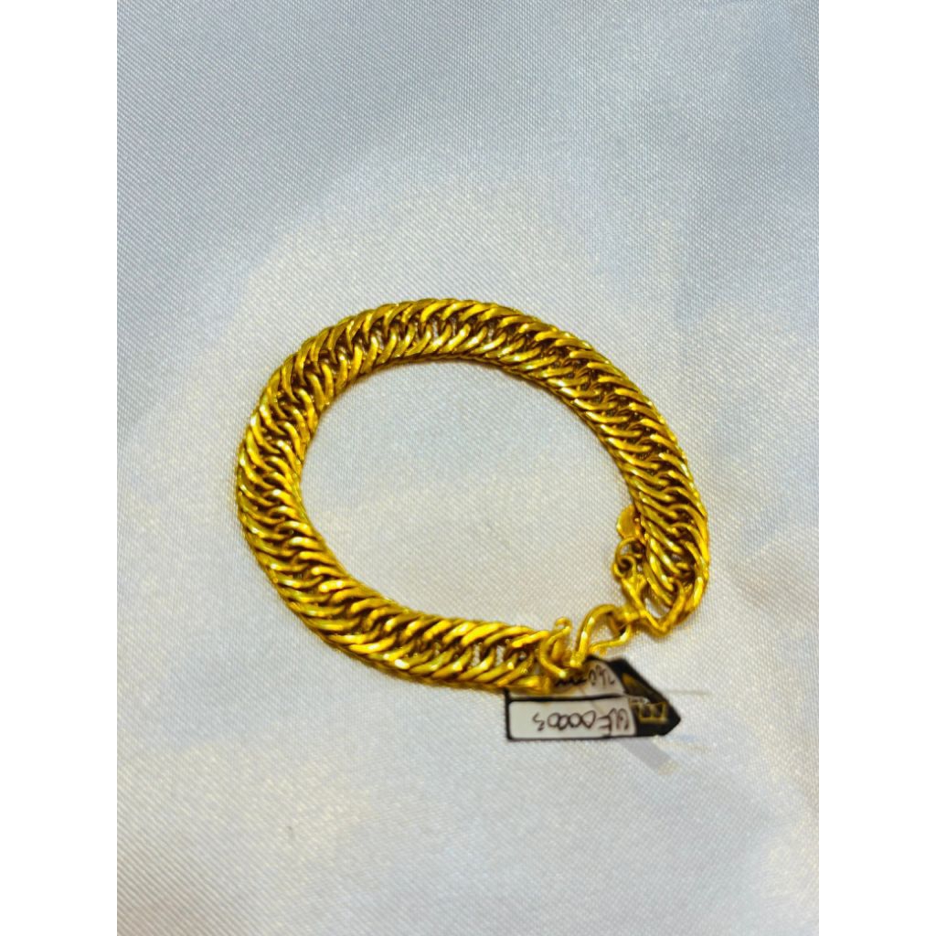 gelang lapis emas model terbaru gelang fashion wanita lapis emas