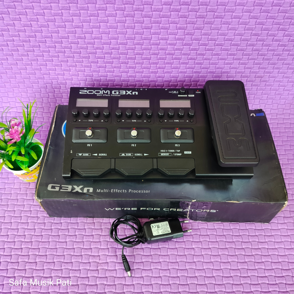 Zoom G3Xn Efek gitar Normal, Dusbuk, Original, No Minus