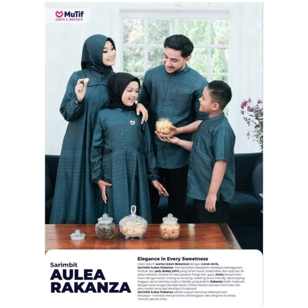 SARIMBIT AULEA RAKANZA MUTIF | GAMIS KOKO MUTIF | SARIMBIT MUTIF TERBARU 2026