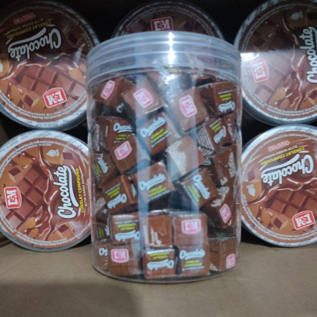 Toples || DSM || Coklat cube compound || 120 pcs