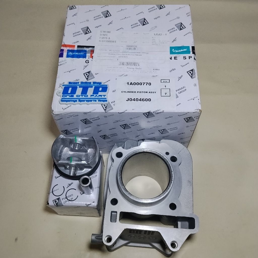 Blok Piston Vespa Matic LX S LXV Sprint Primavera 3V IGET 150cc / Blok Seher Vespa Matic 3V IGET 150