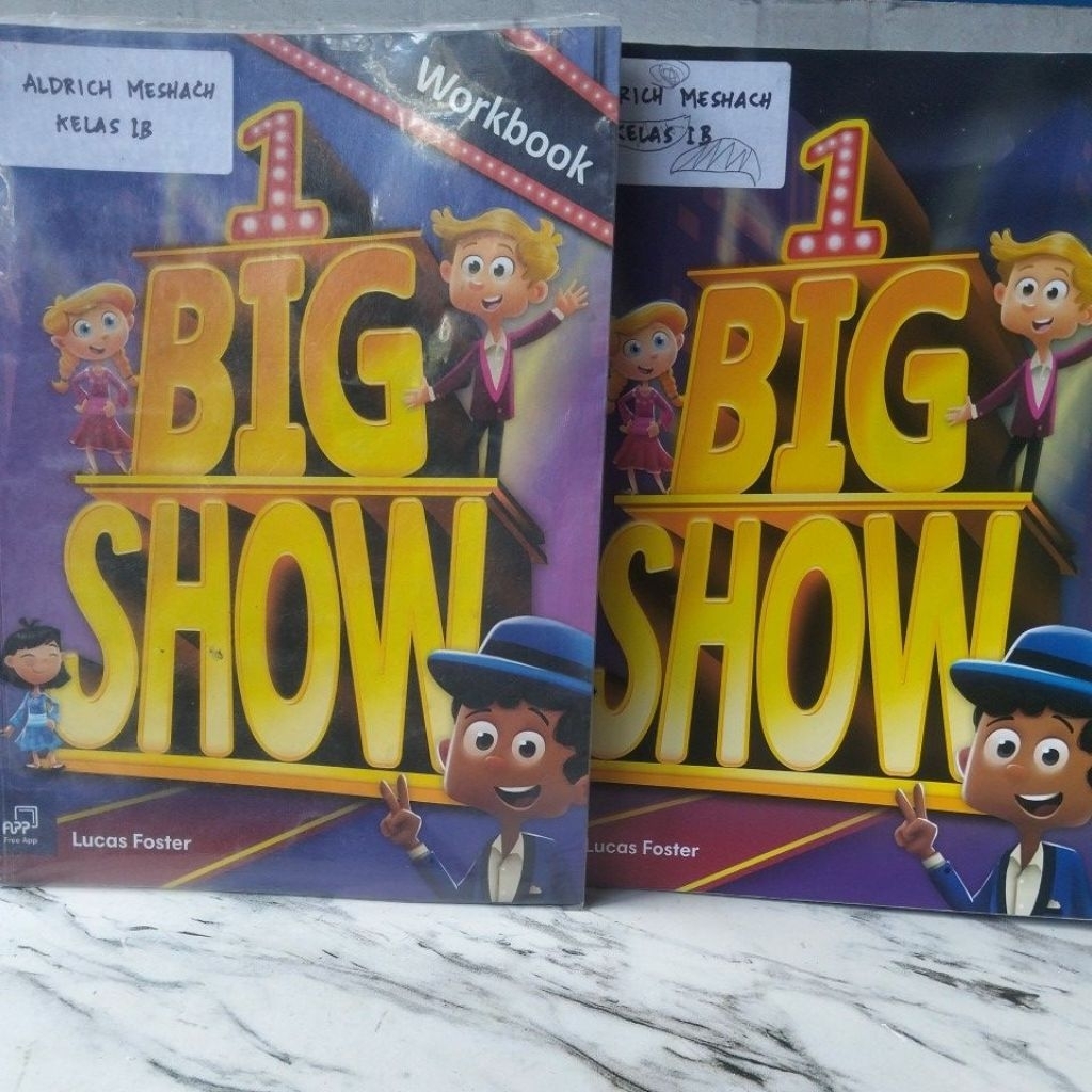 Big Show 1 workbook and studentbook (1set)