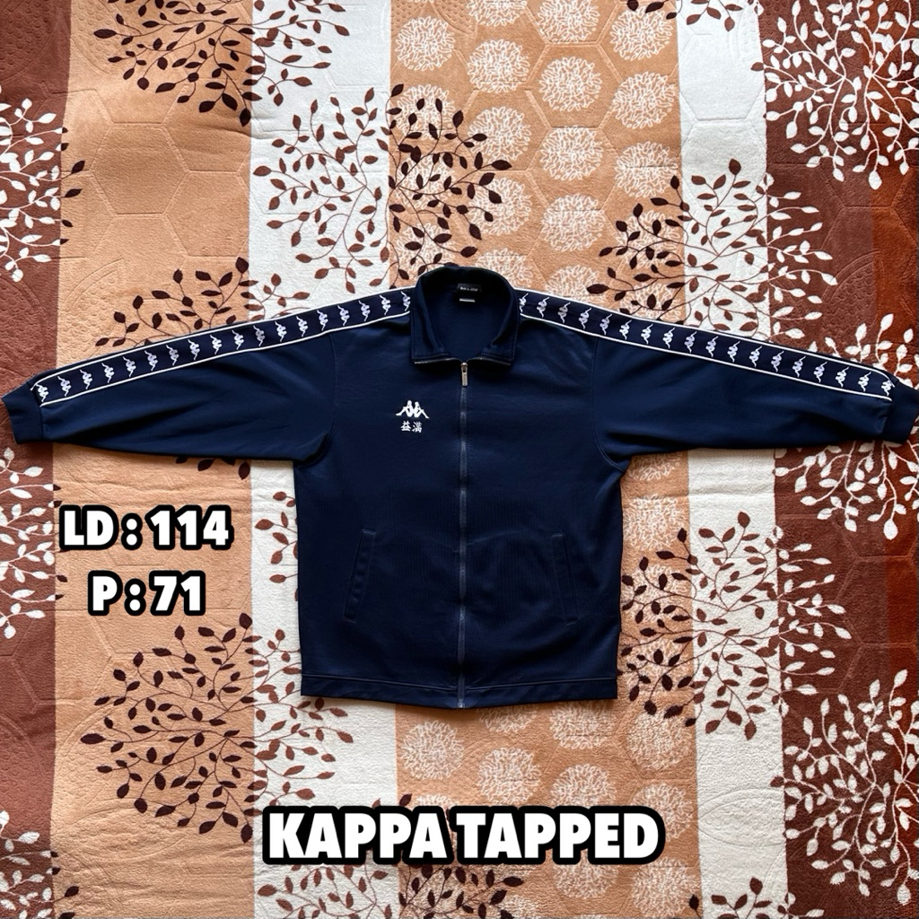 KAPPA Tapped - Tracktop (Navy & White) L