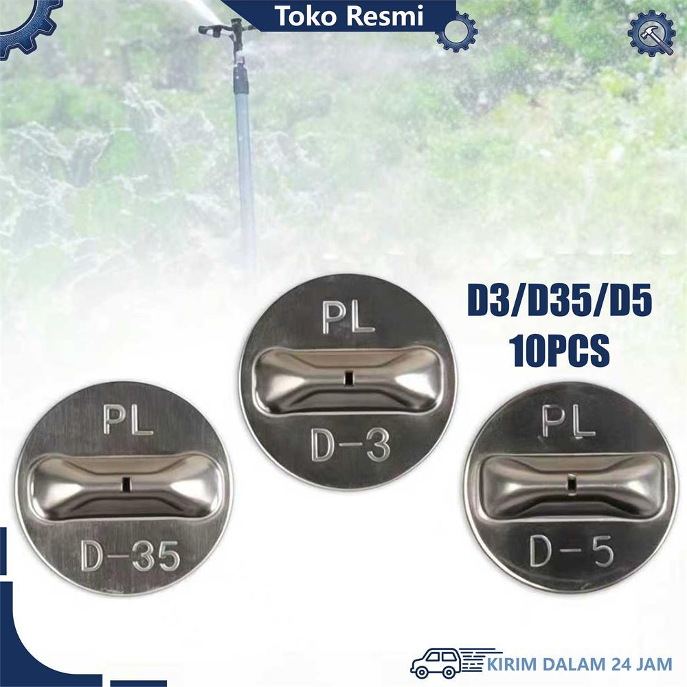 10buah Plat Kepala Nozzle Misting Nozzle Semprotan PLD-3 PLD-35 PLD-5 Head Nozzle Spray Nozzle Siste