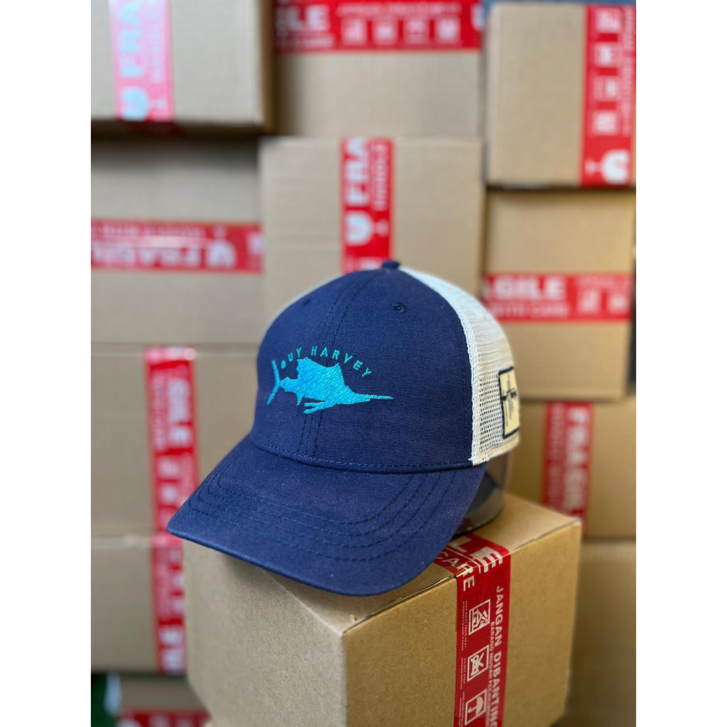 Topi Mancing Fishing Cap Topi Brand Topi Original Guy Harvey Fishing Art