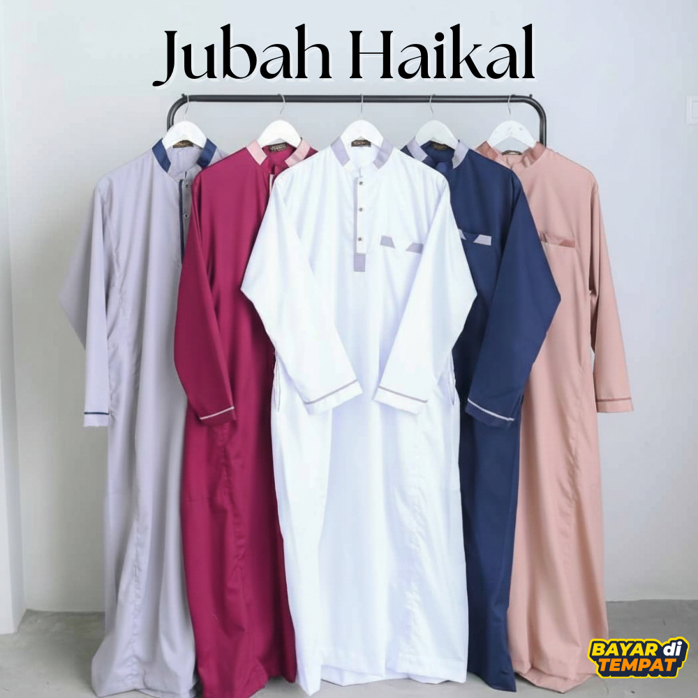 Jubah Dewasa Jubah Gamis Pria Baju Jubah Panjang Dewasa Pria 2026 Bahan Katun Toyobo Terlaris