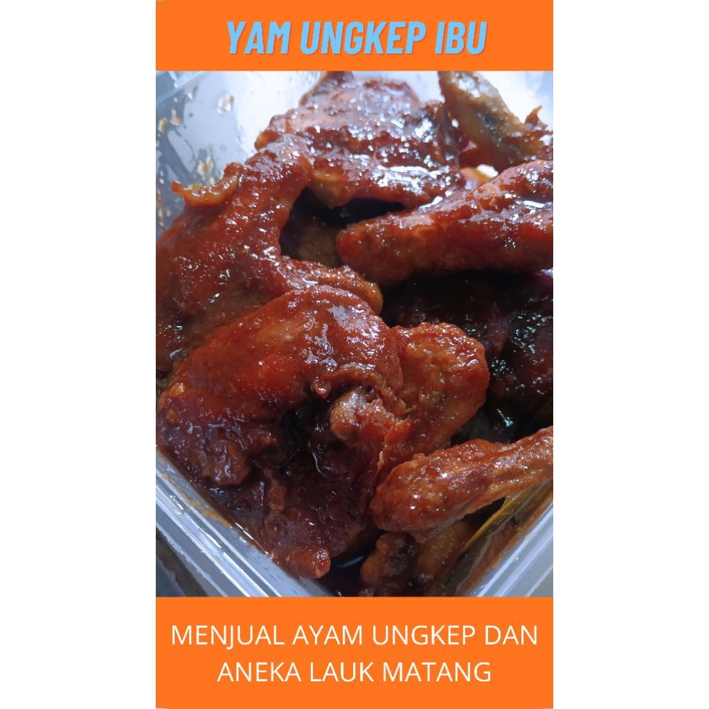 lauk matang/ayam kecap bumbu lekoh/nikmat