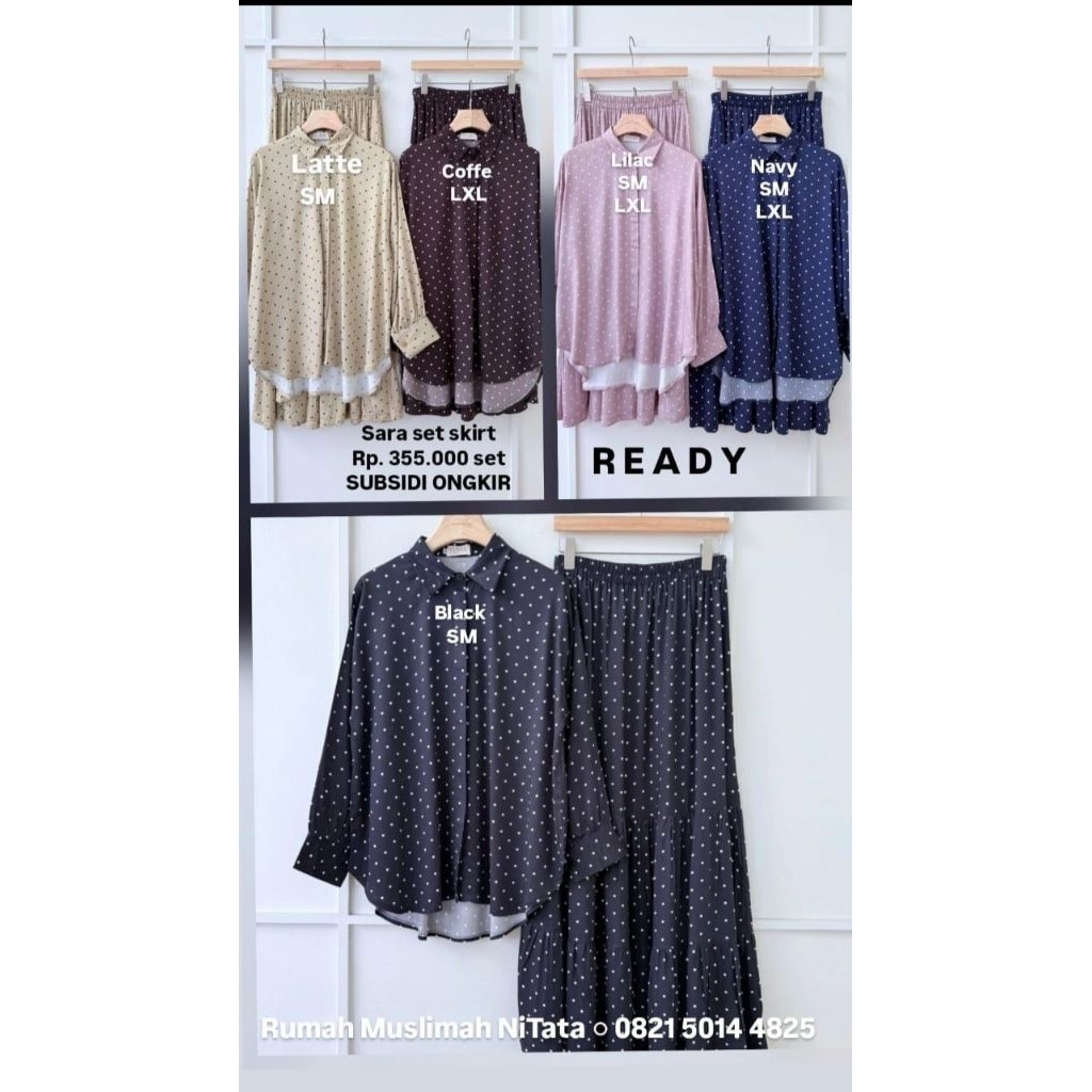 SARA SET DOT BRANDSTORE MUSLIM BY YUNA