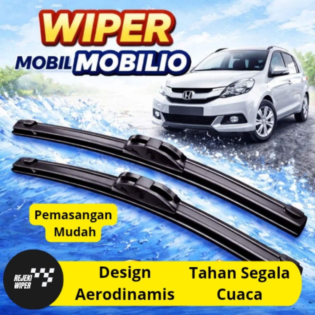 Wiper Mobilio Frameless Wiper Mobilio Depan 1 Set