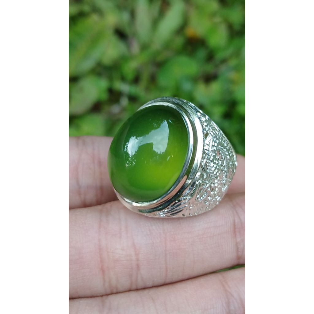CINCIN KING EMERALD IJO BOTOL ACEH