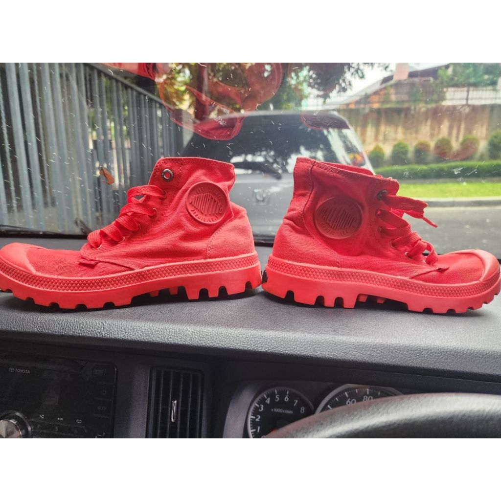 PALADIUM PALLADIUM BOOTS RED