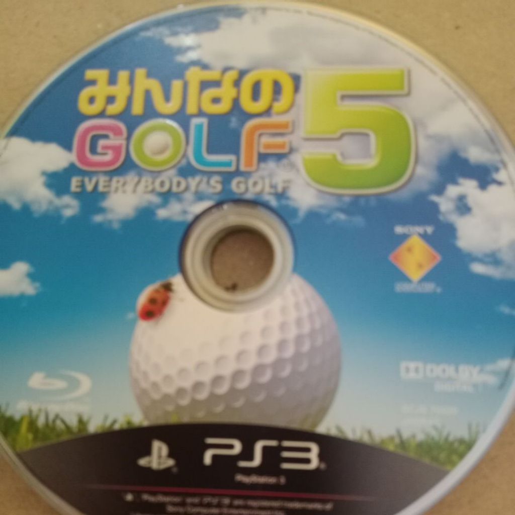 KASET PS3 GOLF 5 SECOND