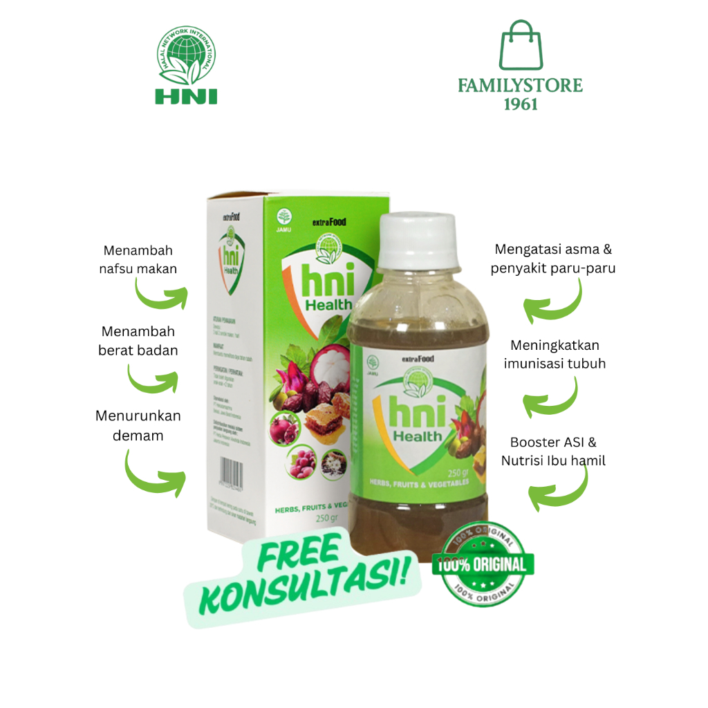 HNI HEALTH MADU EXTRAFOOD