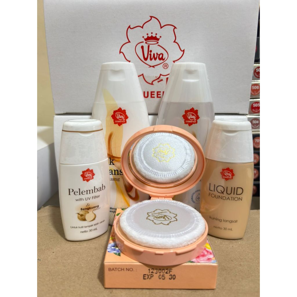 Paket Viva Perawatan & Make Up Lengkap Murah 5in1