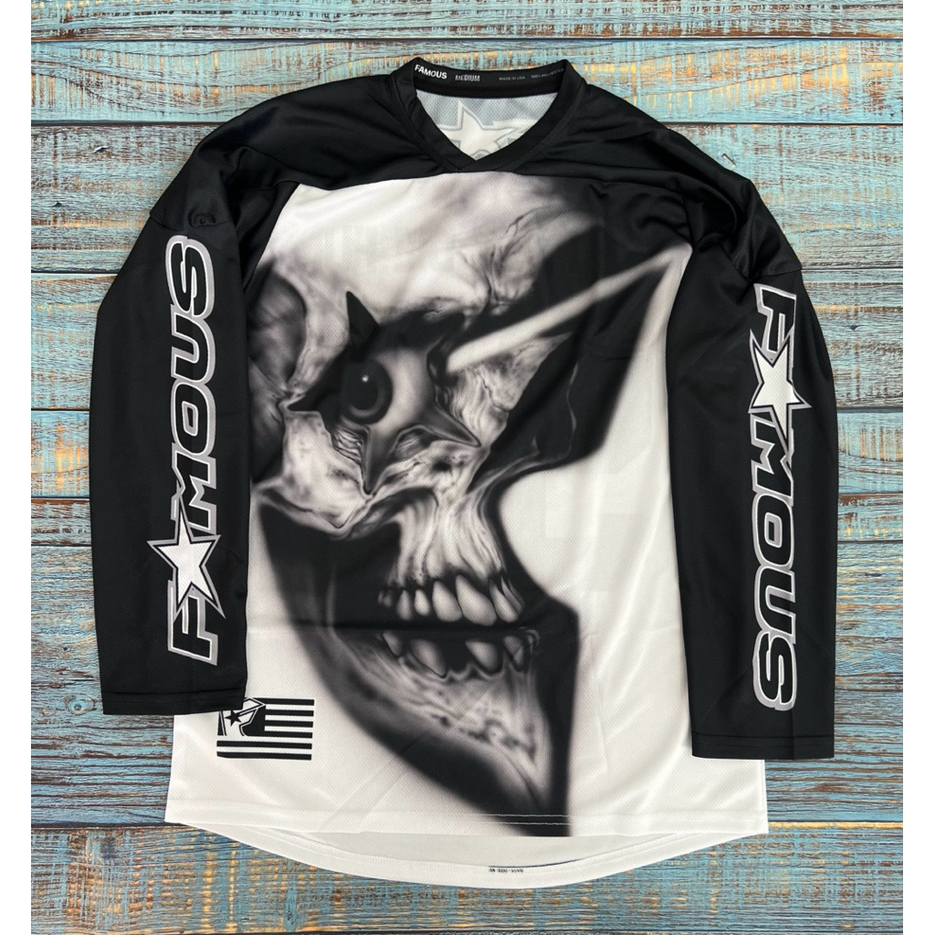 Jersey Famous Stars & Straps Travis Barker Blink 182 - Star skull Official Merchandise