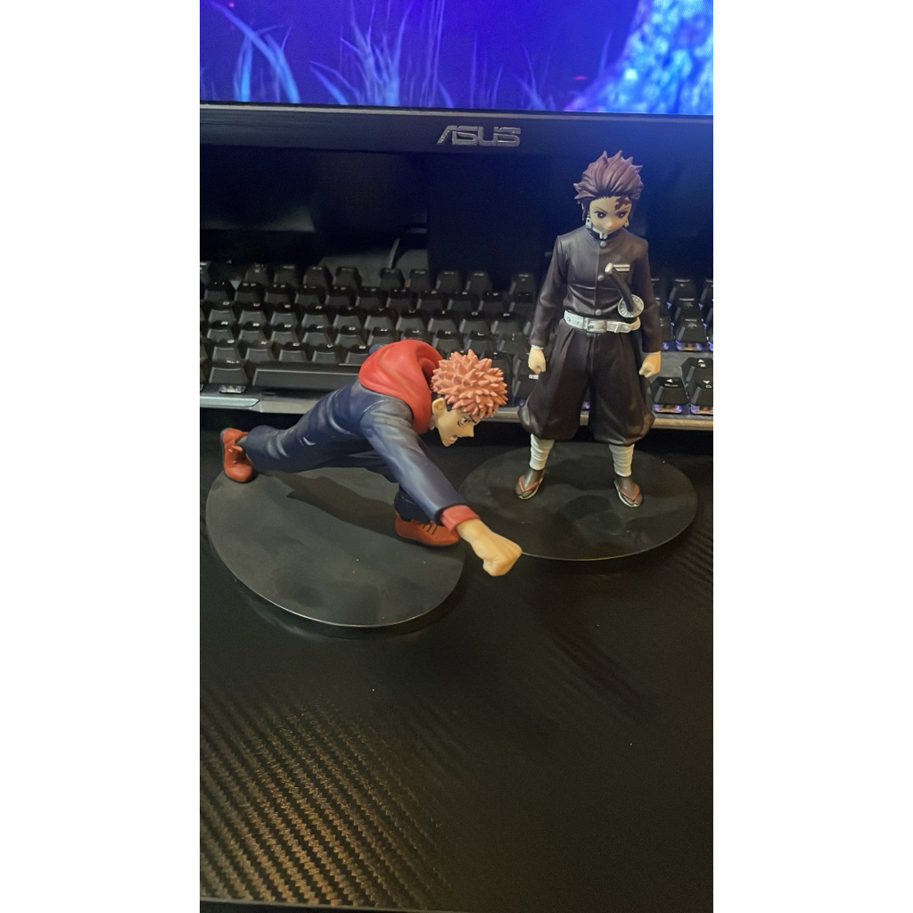 bandai banpresto ichiban kuji figure statue jjk demon slayer jujutsu kaisen itadri yuji kamado tanji