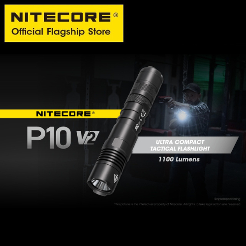 Senter LED CREE Tactical Flashlight Swat Police