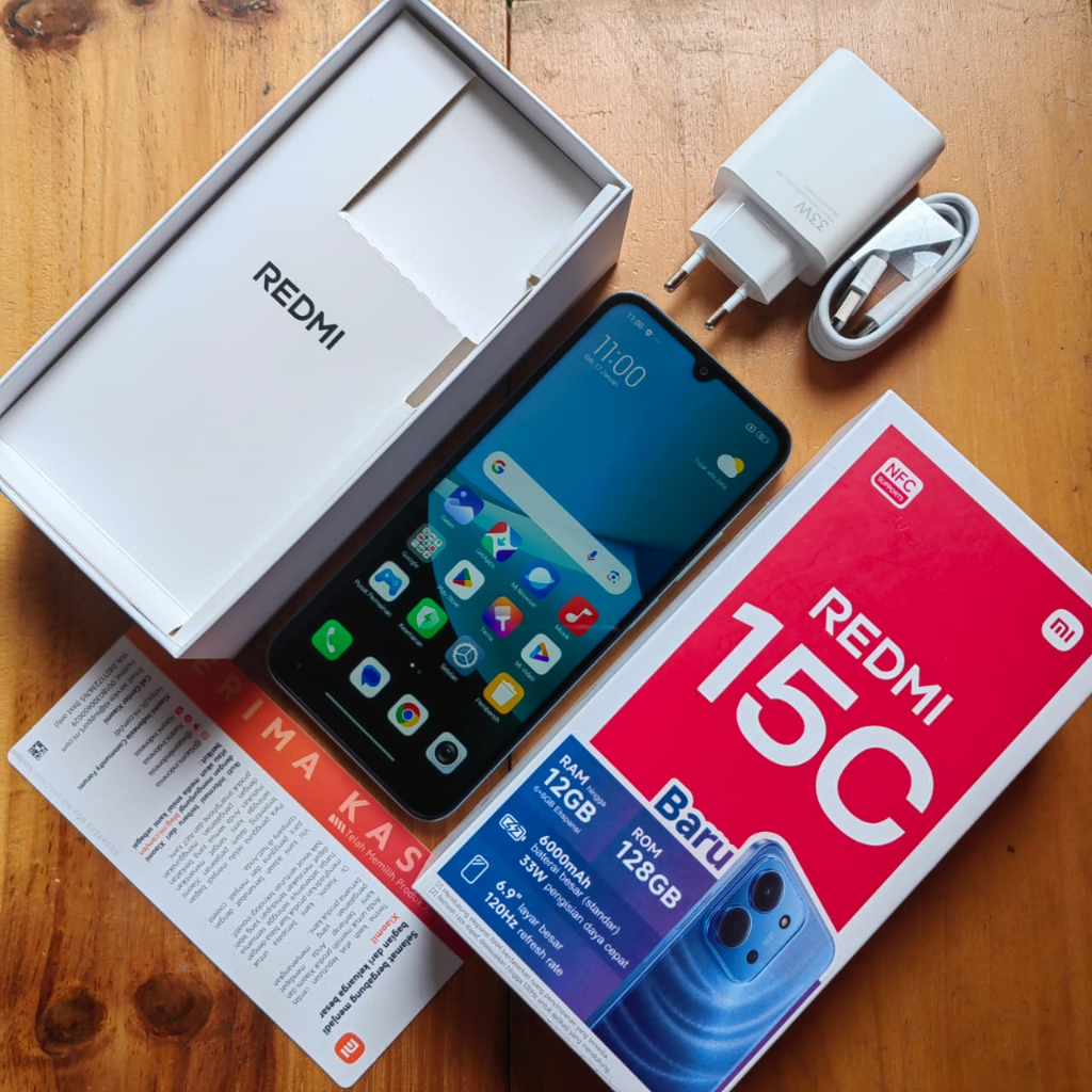 XIAOMI REDMI 15C 4G SECOND 6/128GB 8/256GB HANDPHONE SECOND HP SEKEN HP BEKAS HP MURAH