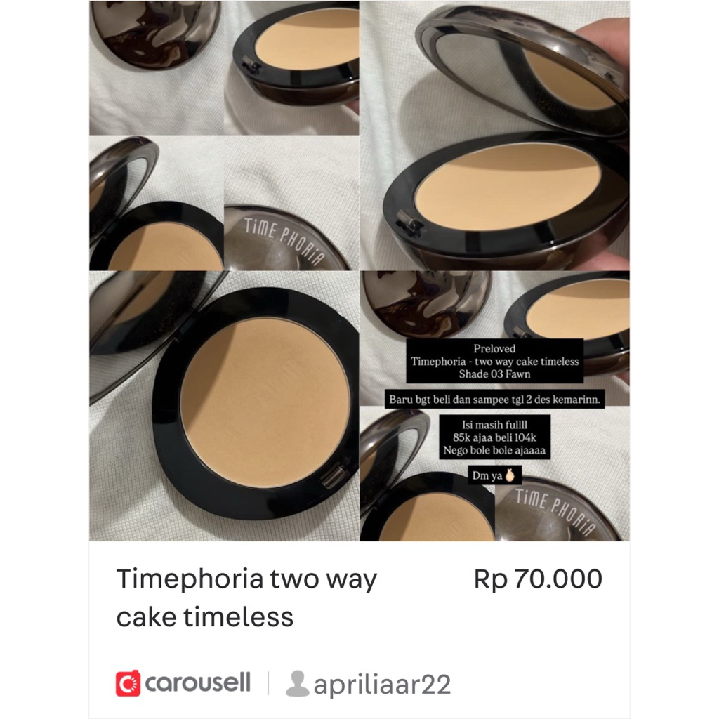 Harga timephoria two way cake Terbaru Jun 2026 | BigGo Indonesia
