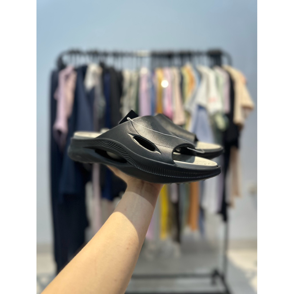 SANDAL PRIA AIRWALK SLIP ON DEREK AIWSM250205B BLACK ORIGINAL SENDAL AIRWALK