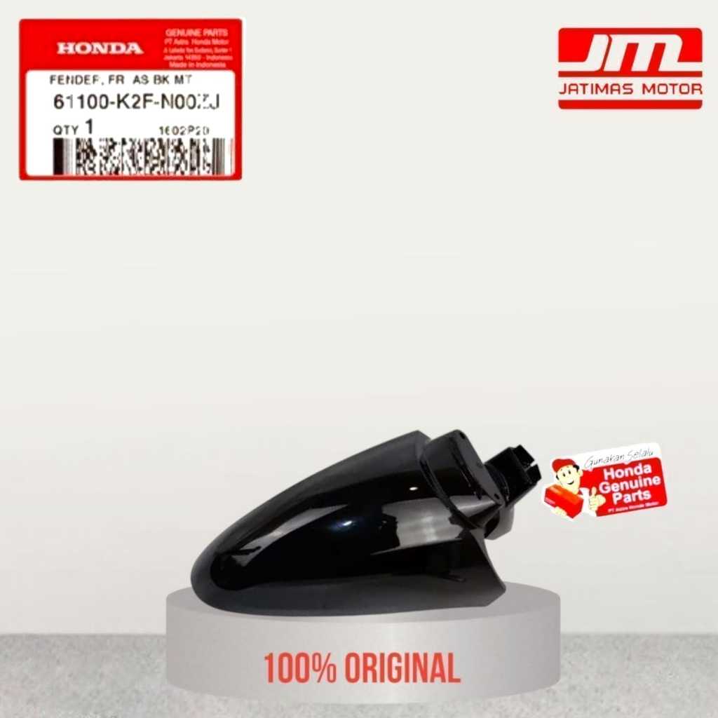 61100-K2F-N00ZJ Slebor depan scoopy k2f hitam metalik