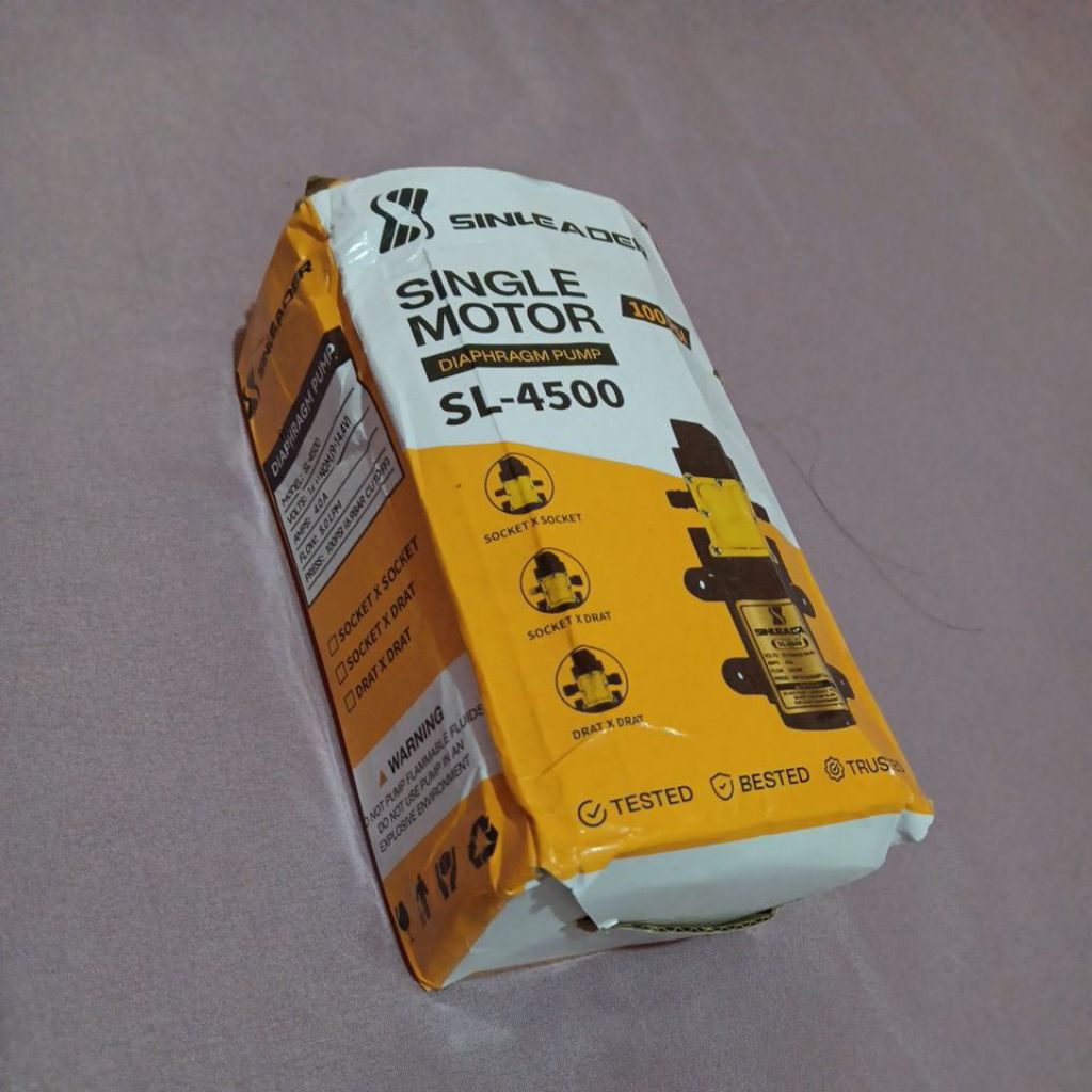 SINGLE MOTOR DIAPHRAGM PUMP SL-4500