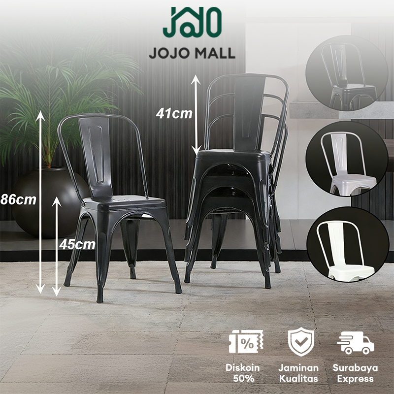 Kursi Bar Minimalis Kursi Besi Kursi Besi Cafe Kursi Makan Kursi Outdoor Kursi Tolix Grosir