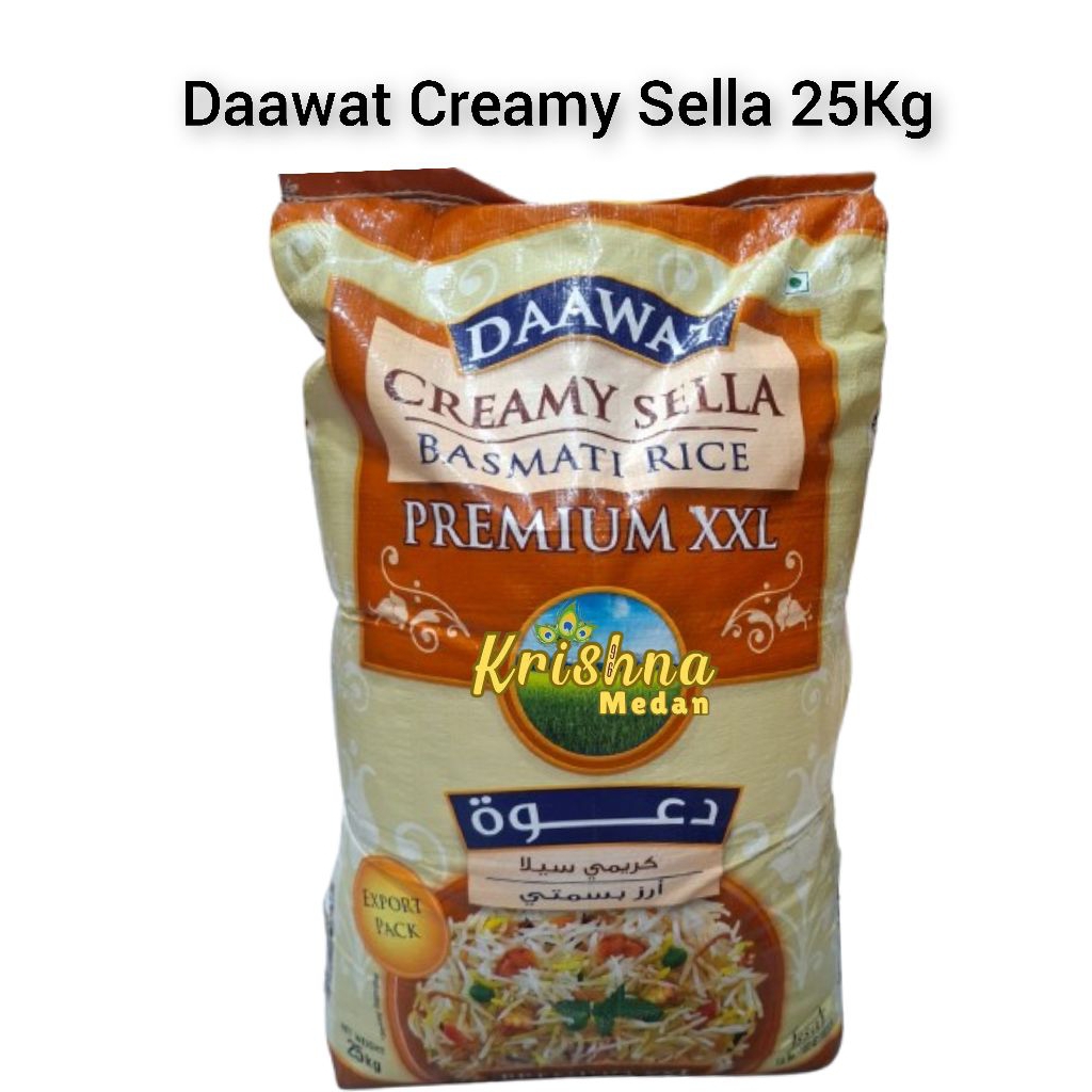 Basmati Rice Daawat Creamy Sella 25Kg
