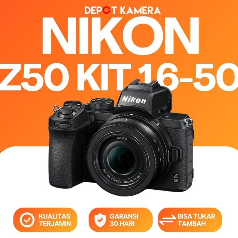 ( DEPOT KAMERA ) SECOND - NIKON Z50 KIT 16-50MM