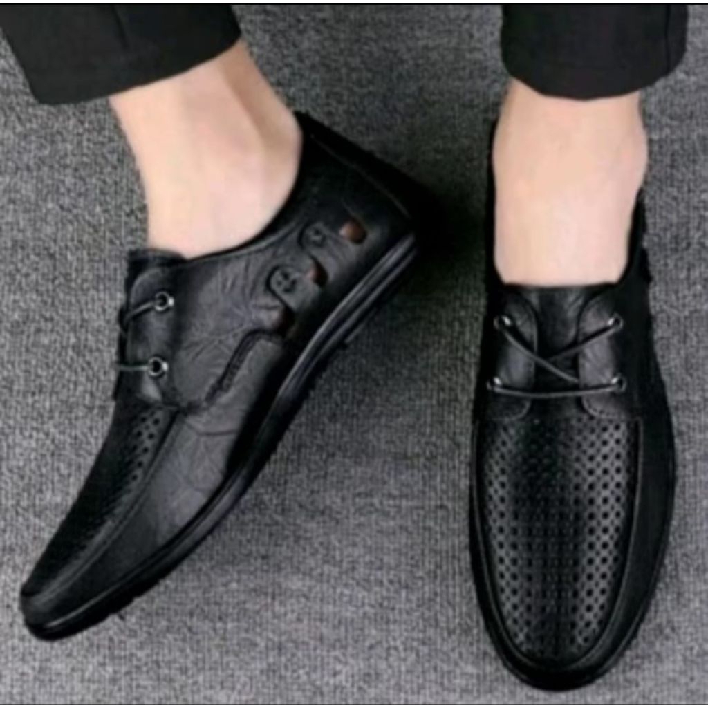 Sepatu Pantofel Pria Sepatu Tali Kasual Pria Sepatu Snickers Kerja Santai Pria