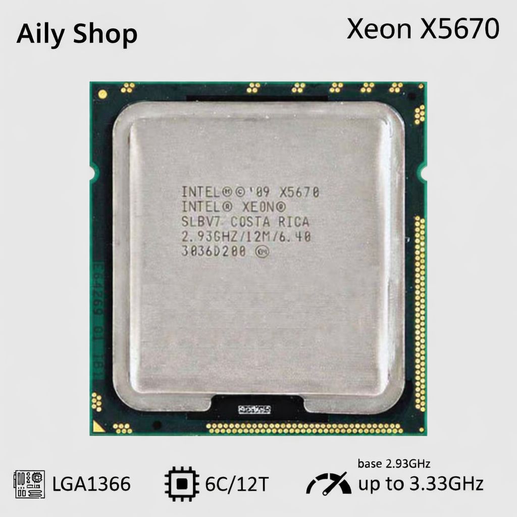 Intel Xeon X5670 Processor lga 1366