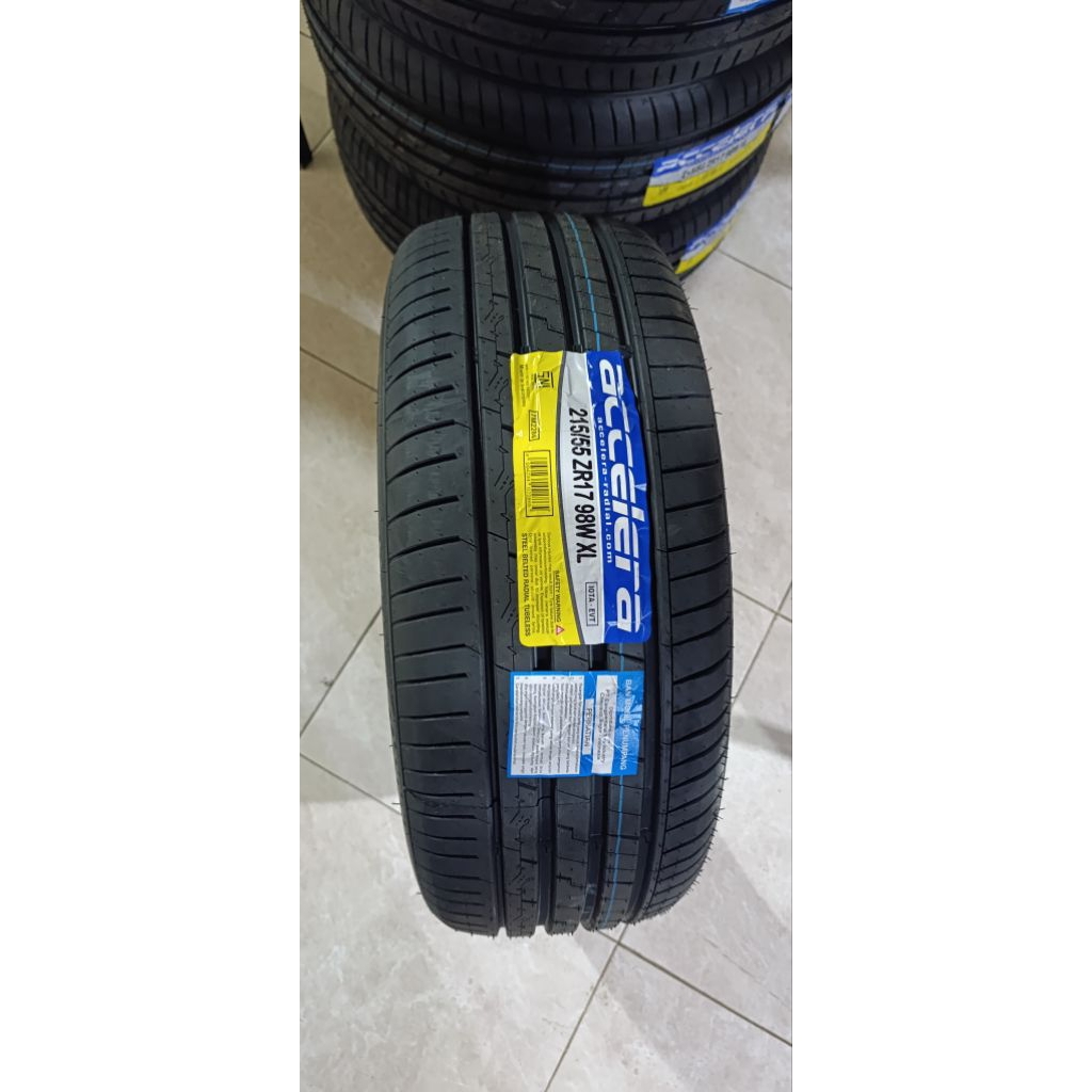 Ban accelera Ring 17 215/55 / velg Avanza grand new Veloz Ring 17