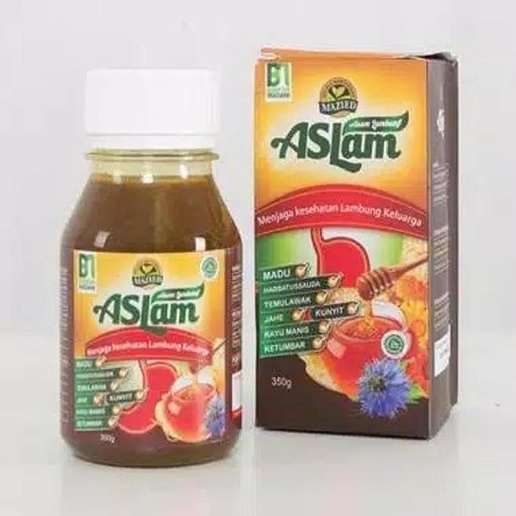 Madu Aslam 350 Gr | Mazied Aslam Madu Asam Lambung Original | Madu Pencernaan