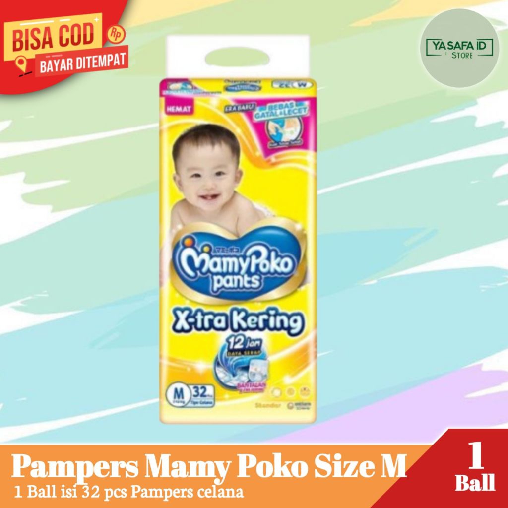 Pampers mamy poko pants type CELANA ukuran M