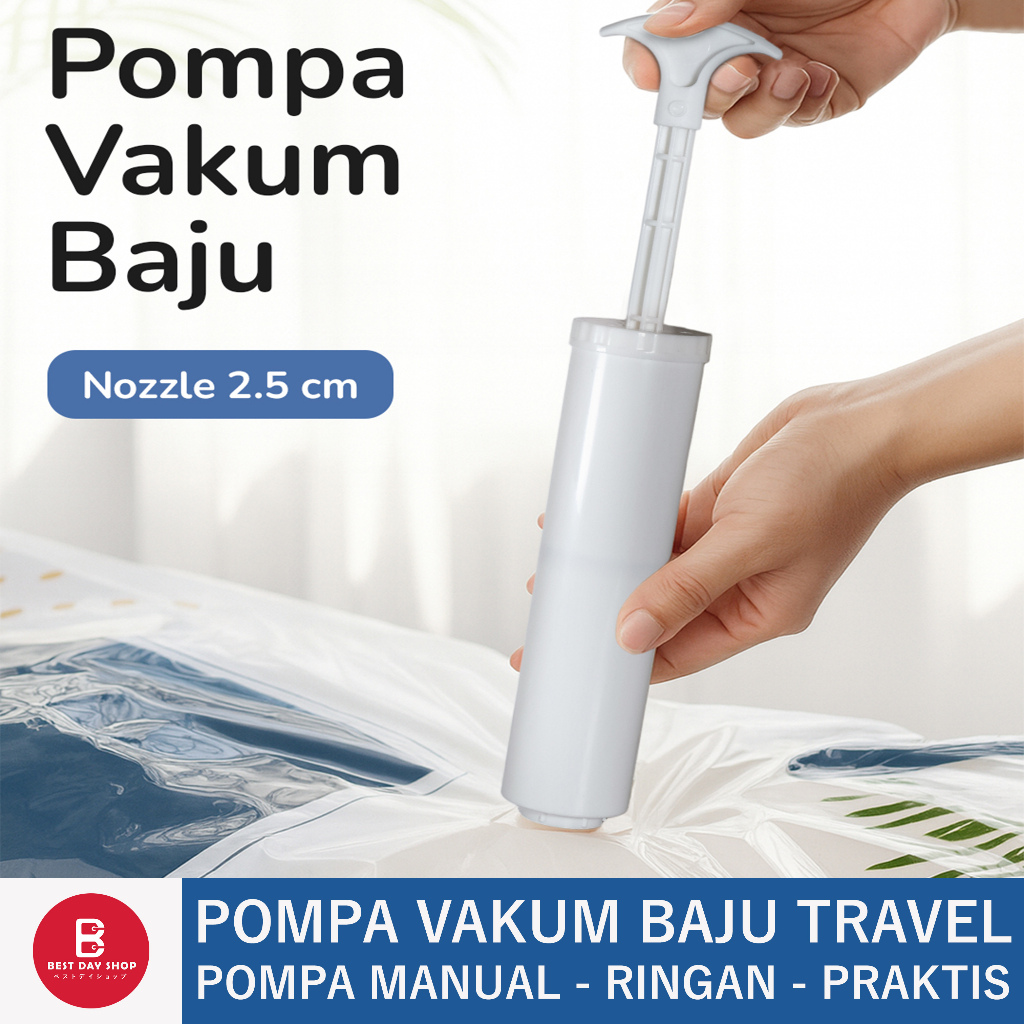 POMPA VAKUM BAJU MANUAL TRAVEL / POMPA VAKUM TRAVELING / POMPA VAKUM SPREI MANUAL RINGAN