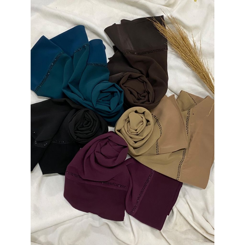 Ophie151 - HIJAB PASHMINA JIHAN CANTIK CERUTY MIX FURSAN