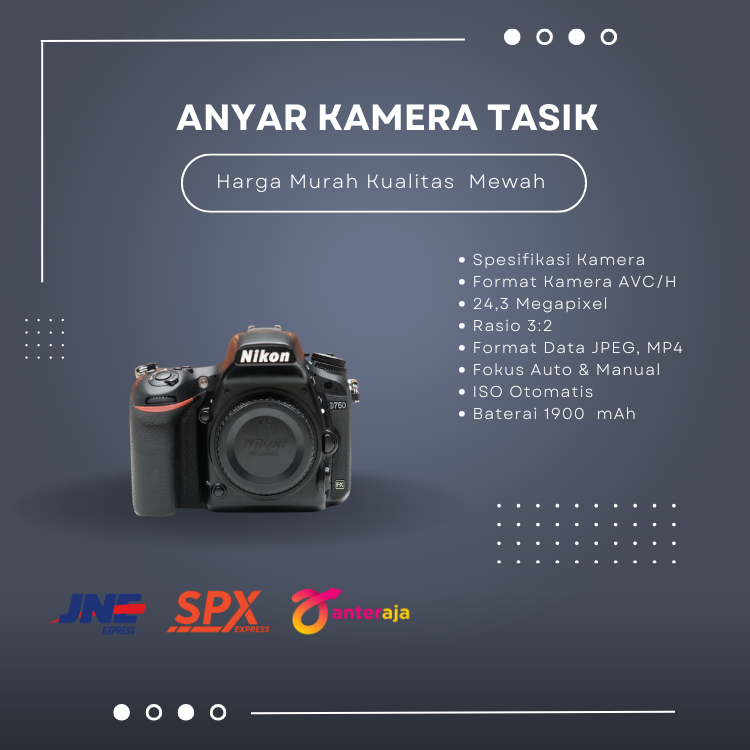 KAMERA NIKON D750 FULLFRAME