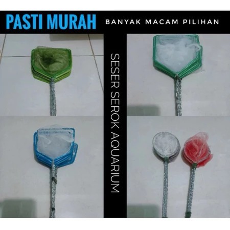 Serokan SESER IKAN SEROK SESERAN JARING LAMIT IKAN CUPANG KUTU AIR