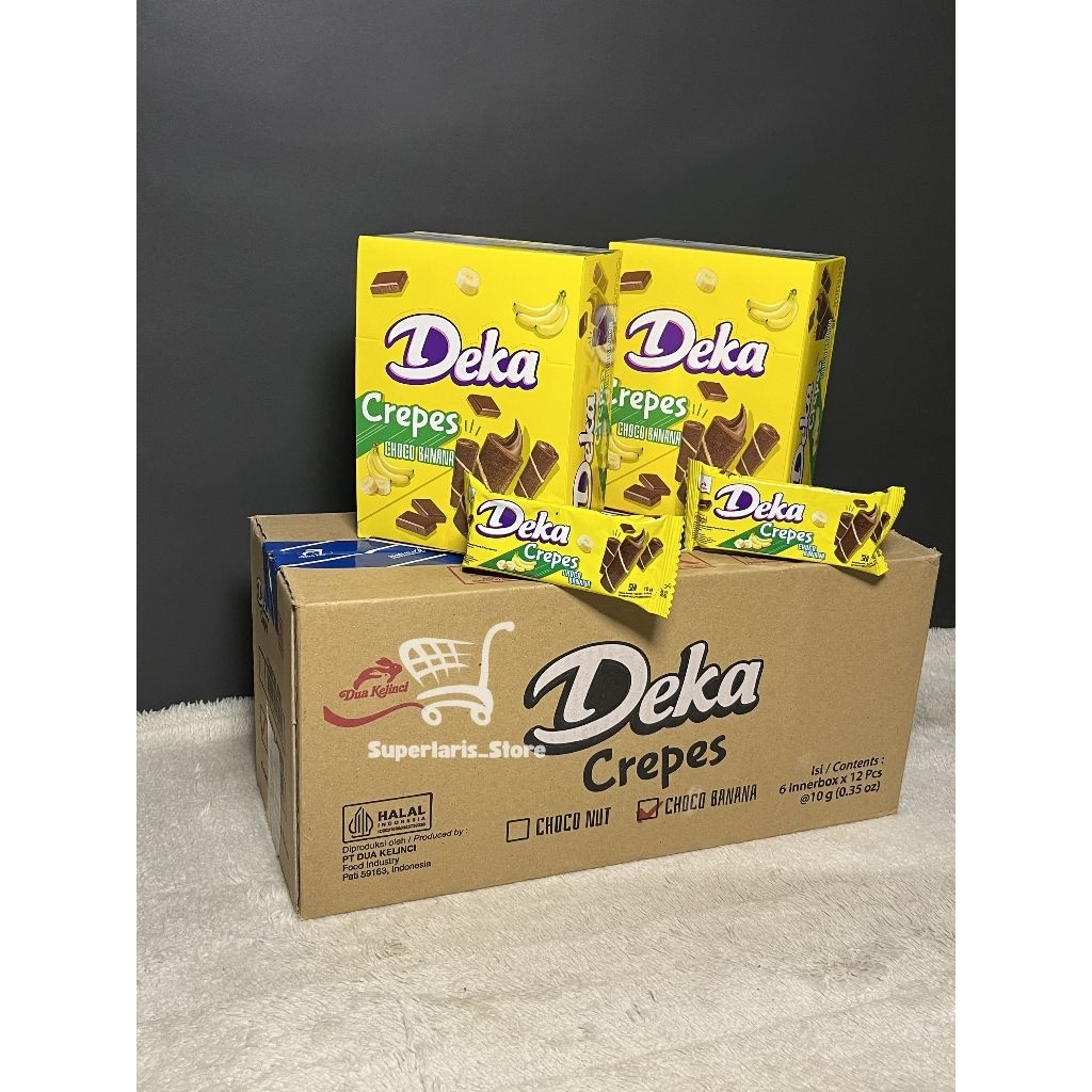 Deka Crepes Chocho Banana 1 box/pack