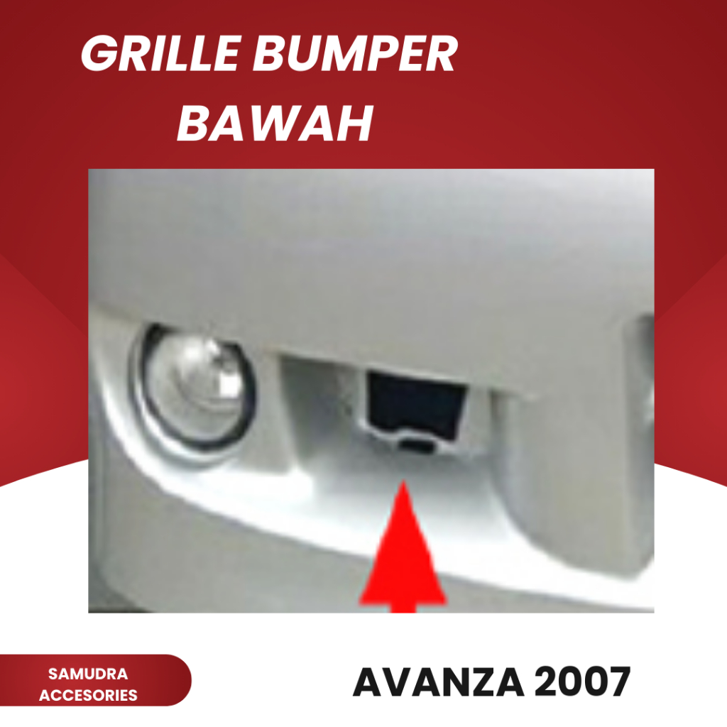 TERMURAH GRILLE BUMPER BAWAH NEW AVANZA 2007 2008 2009