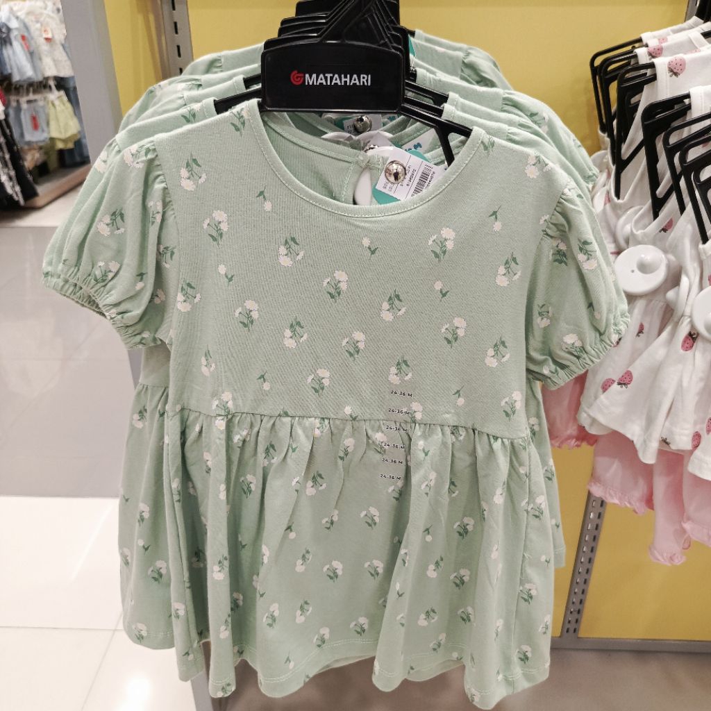 Little M Dress Bayi perempuan Usia 0 - 36 Bulan