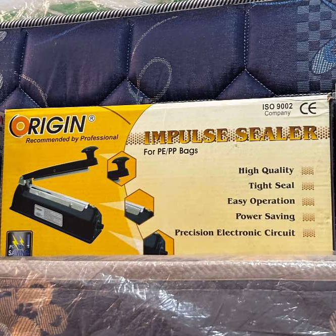 [SALE] Origin Impulse Sealer Alat Pres Plastik Kemasan PE/PP - High Quality Baru Stok Lama (Cuci Gud