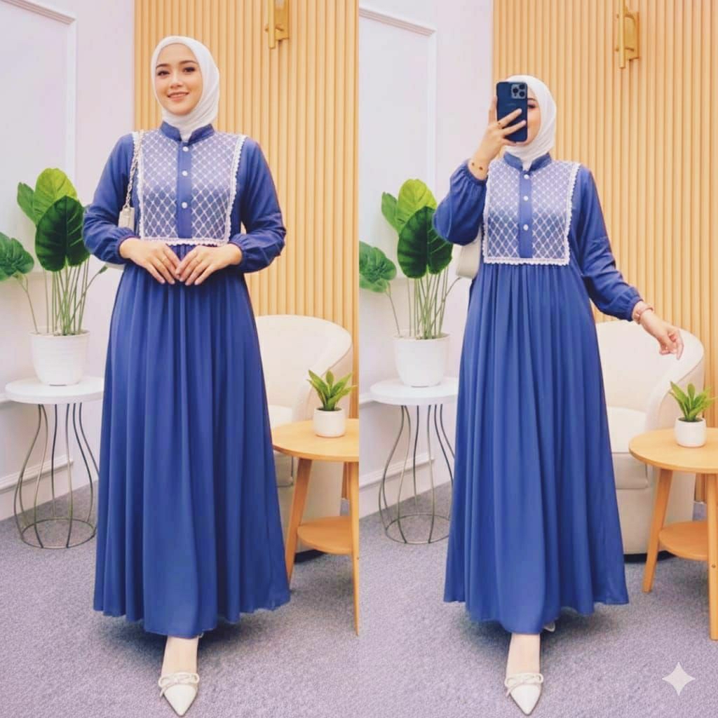 wyhomeshop-GAMIS CRINKLE AIRFLOW YURAI BAHAN ANTI KUSUT