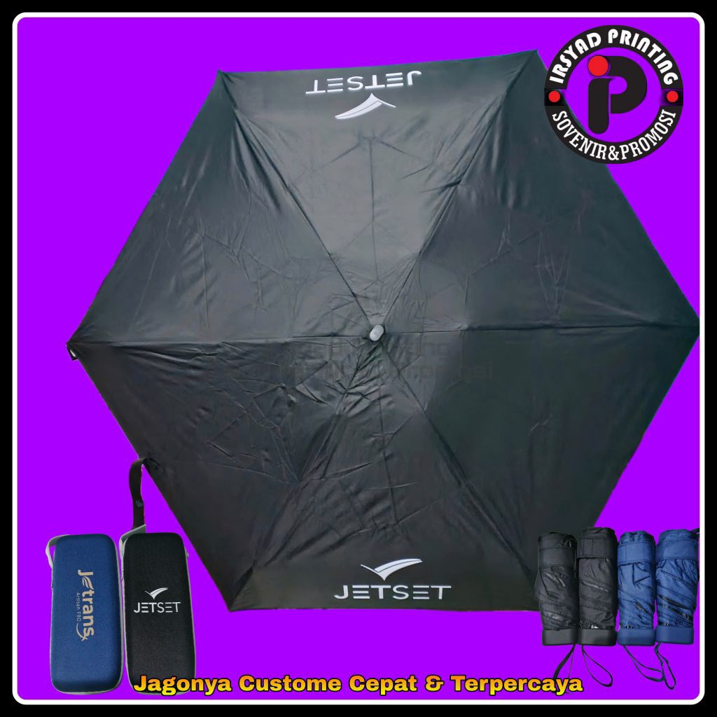 Custom Payung Lipat Mini Tas Kotak Anti-Uv, Custom payung mini, Payung Lipat Anti UV, Custom Payung 