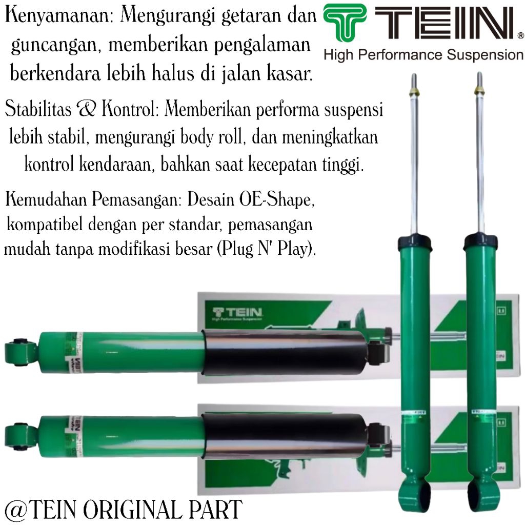 SHOCKBREAKER BELAKANG MITSUBISHI LANCER ORIGINAL T TEIN ENDURAPRO PLUS