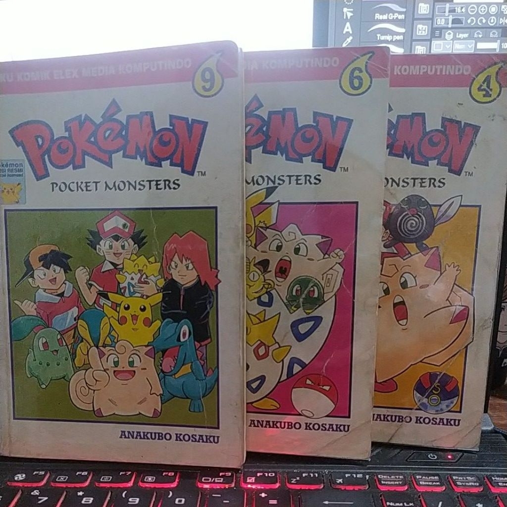 komik second cabutan pokemon pocket monster