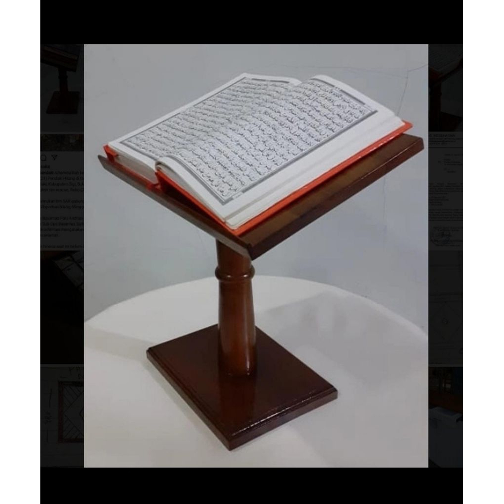 Rekal tempat membaca Al quran/ alas alquran