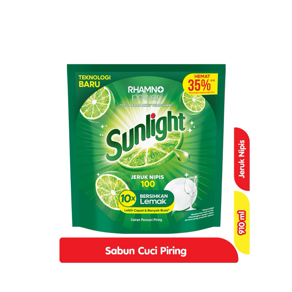 Sabun Cuci Piring Sunlight 910m 6pcs (1 Karton)